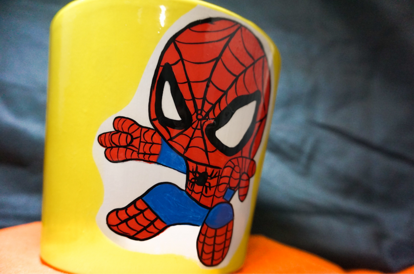 Spider-Man flower pot