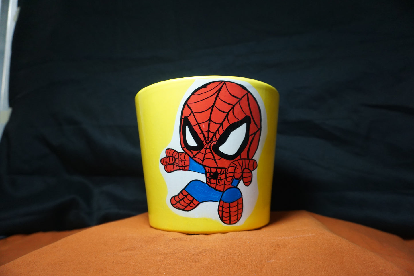 Spider-Man flower pot