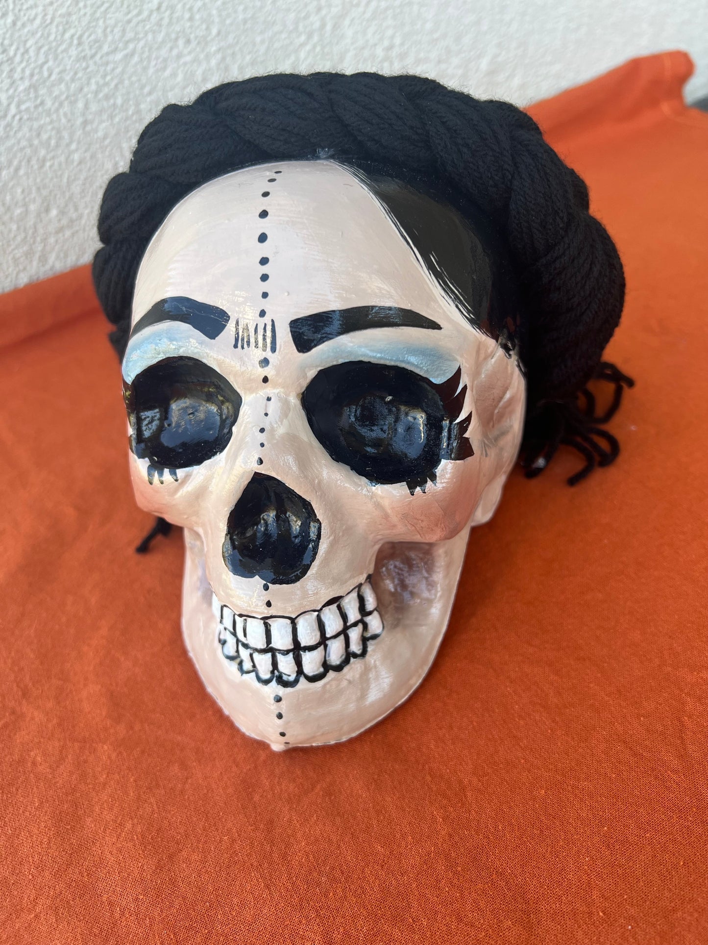 Women skeleton face