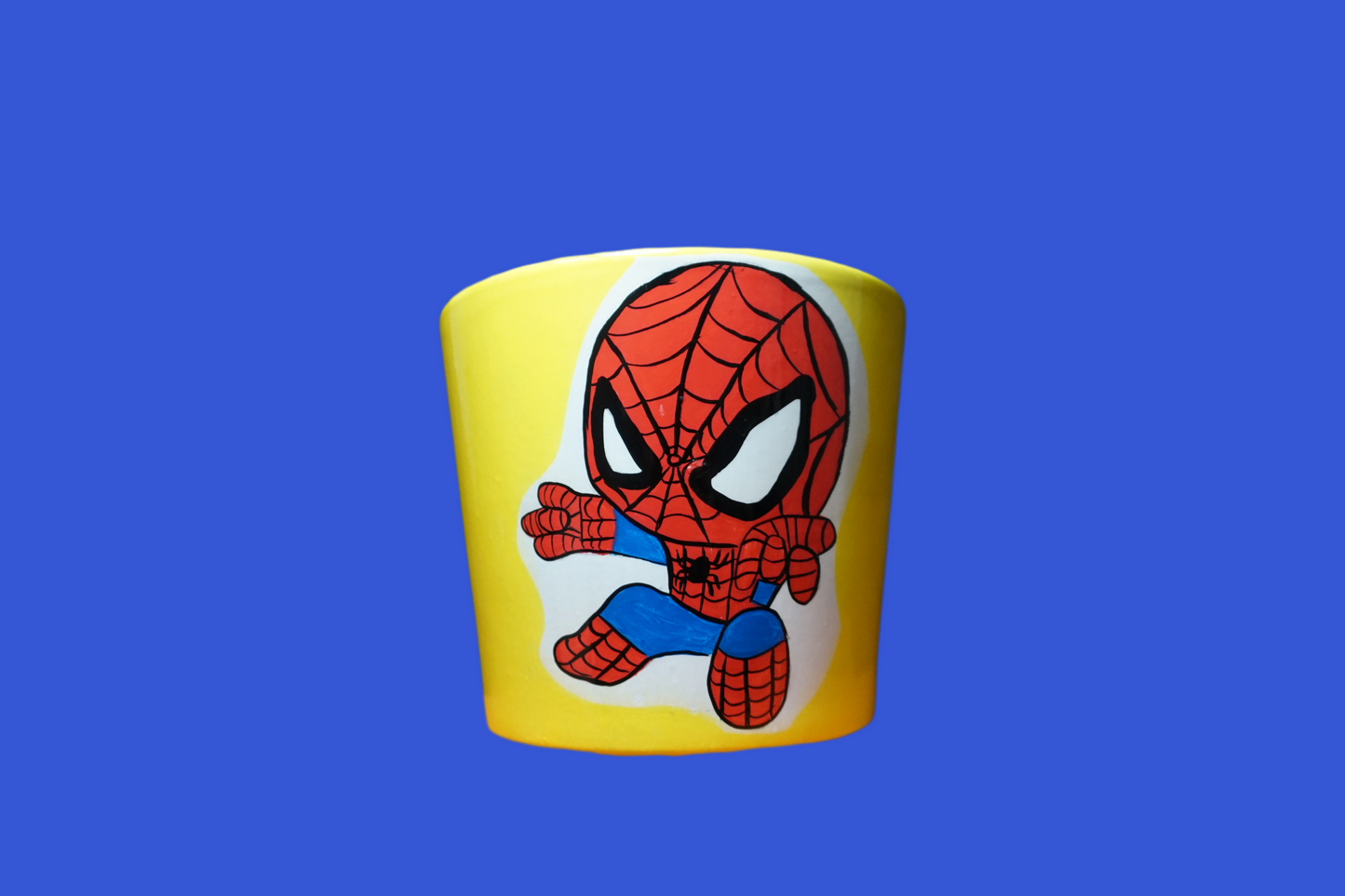 Spider-Man flower pot