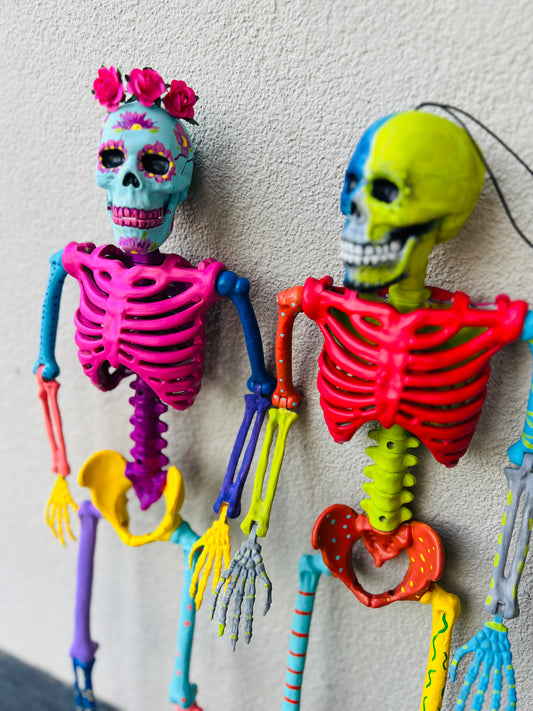 Until death couple skeleton