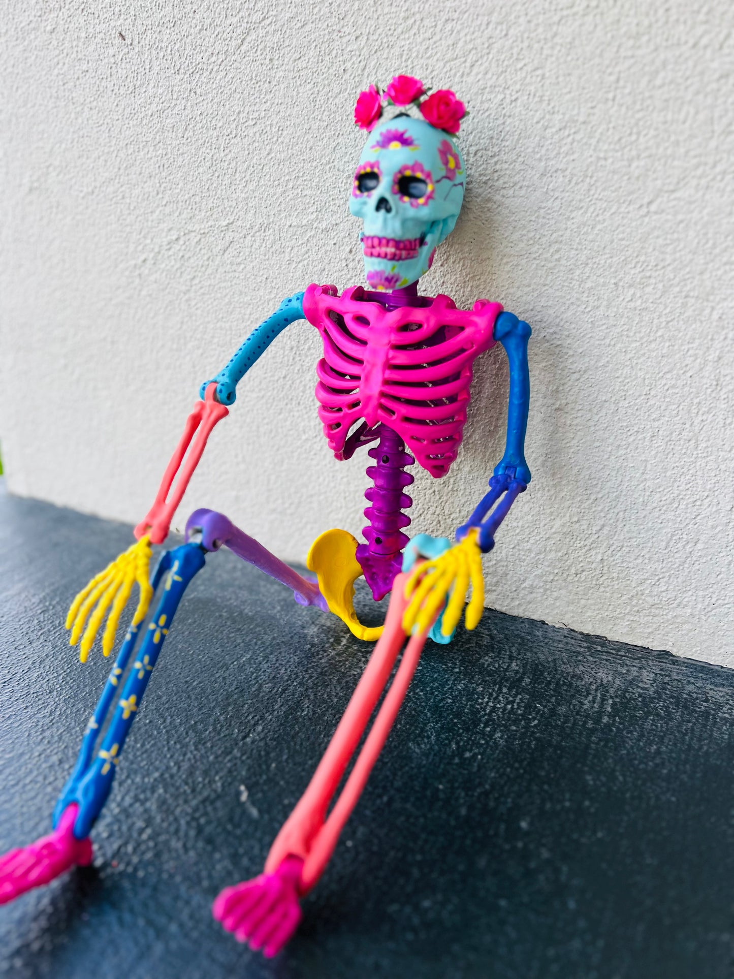 Skeleton woman